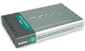 D-Link DI-704P 4-Port 10/100Mb ADSL Router & Print Server 