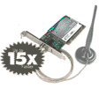 D-Link DWL-AG530 108Mbps Wireless Tri-Mode Dualband PCI Network Adapter